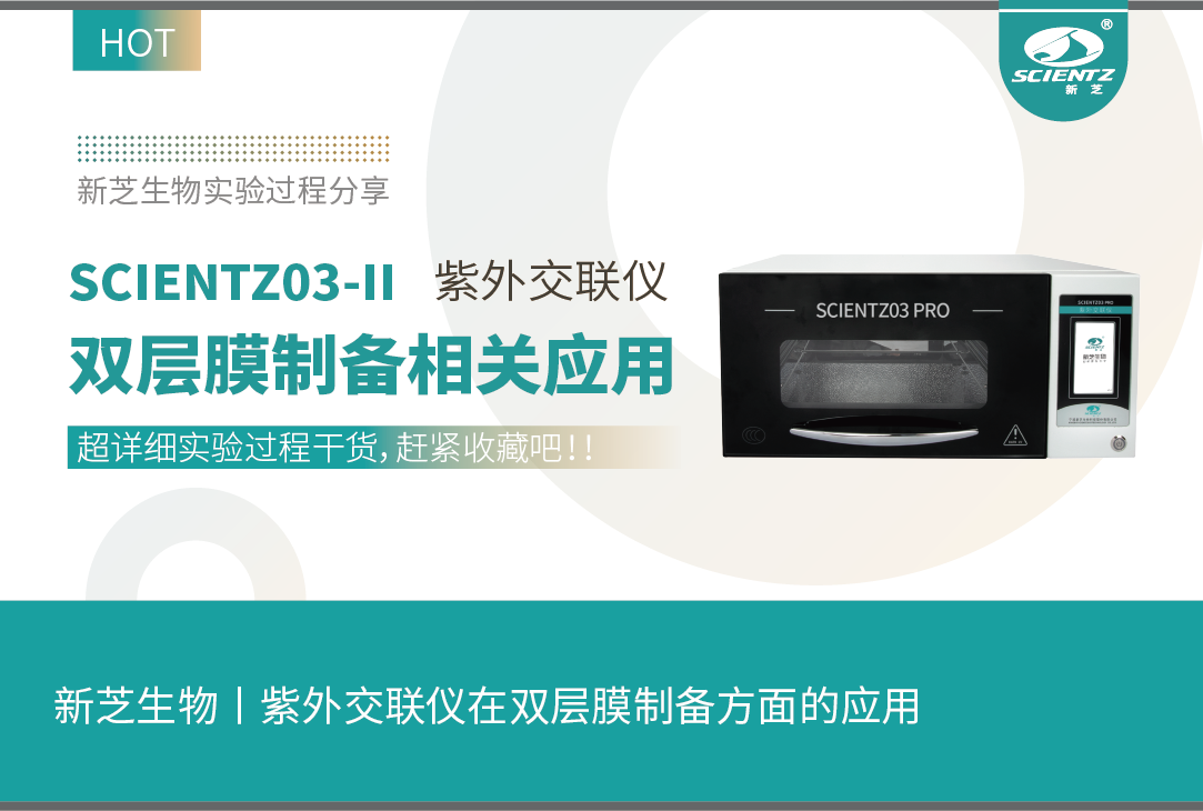 bsports必一生物丨紫外交联仪在双层膜制备方面的应用（实验过程解析）